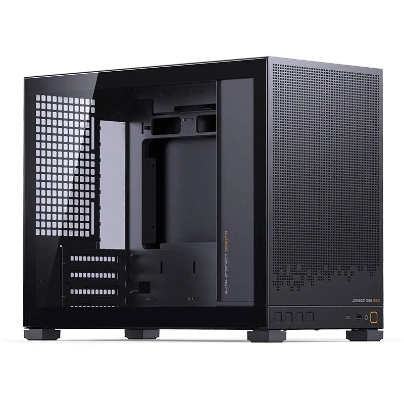 Caixa Micro-ATX Jonsbo D32 STD Tempered Glass Preta