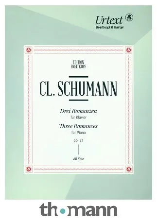 Breitkopf & Härtel Cl. Schumann Drei Romanzen