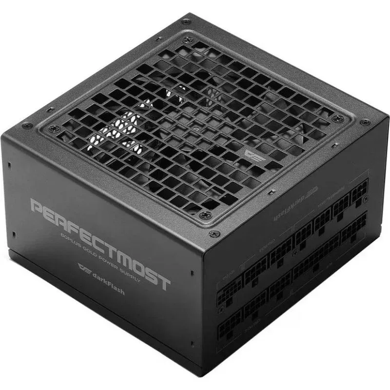 Fonte Alimentação Fonte de Alimentação Darkflash PMT 850W Certificação 80+ Gold semi-passiva