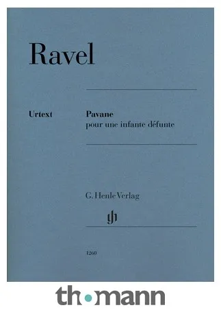 Henle Verlag Ravel Pavane Piano