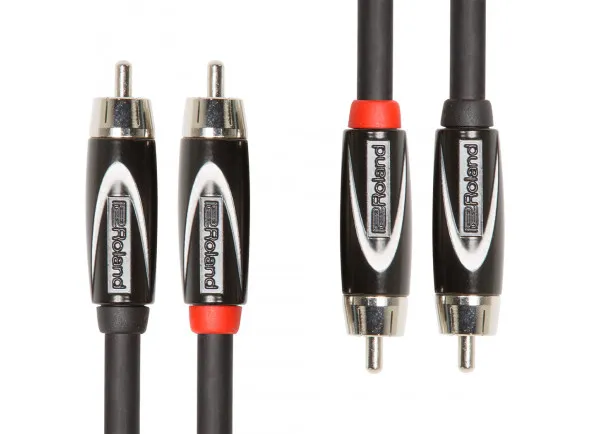 Roland RCC-3-2R2R Cabo Audio RCA Duplo 1m Garantia Vitalícia