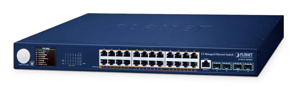 Planet GS-6311-24P4XV Switch Ethernet Gigabit Gerido GS-6311-24P4XV