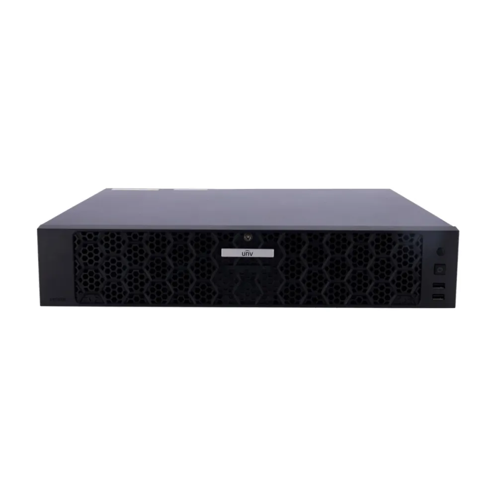 Gravador NVR Uniview Prime 64 Canais UV-NVR508-64E-IQ Preto