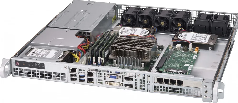 Supermicro CSE-515-R407 computer case Rack Silver 400 W CSE-515-R407