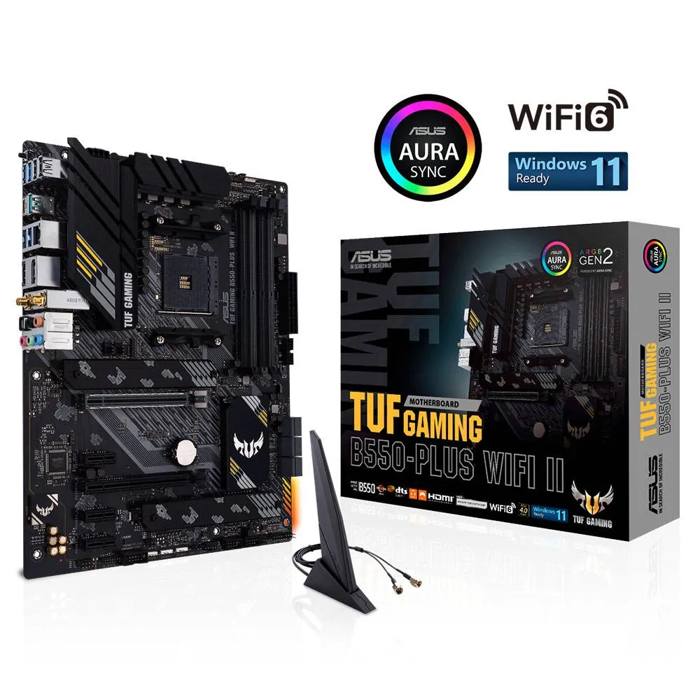 Motherboard ATX Asus TUF Gaming B550-Plus Wi-Fi II SktAM4