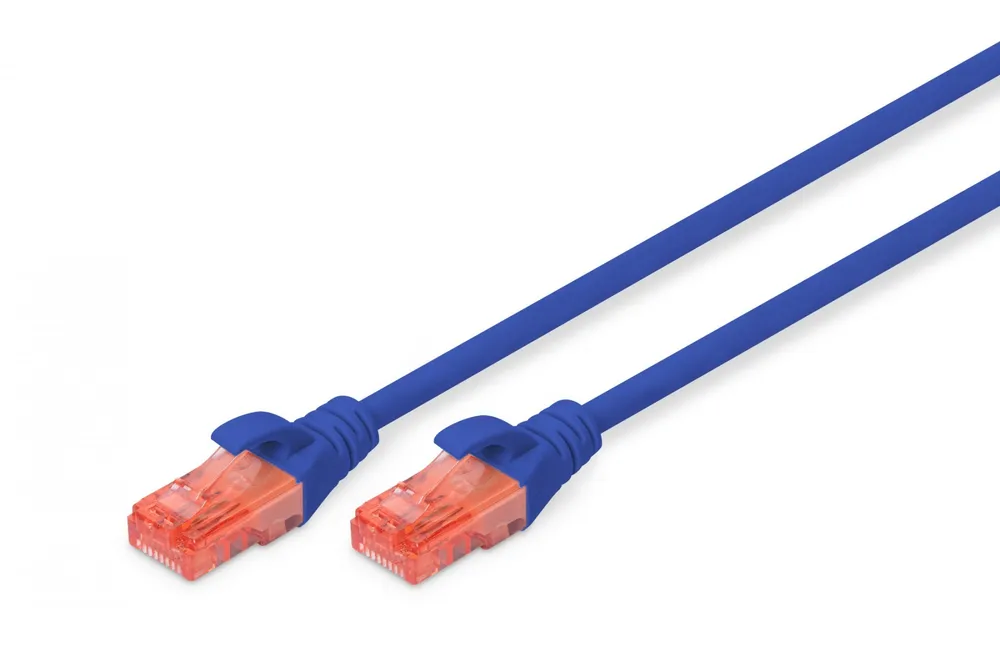 Digitus DK-1617-030/B cabo de rede Azul 3 m Cat6 U/UTP DK-1617-030/B
