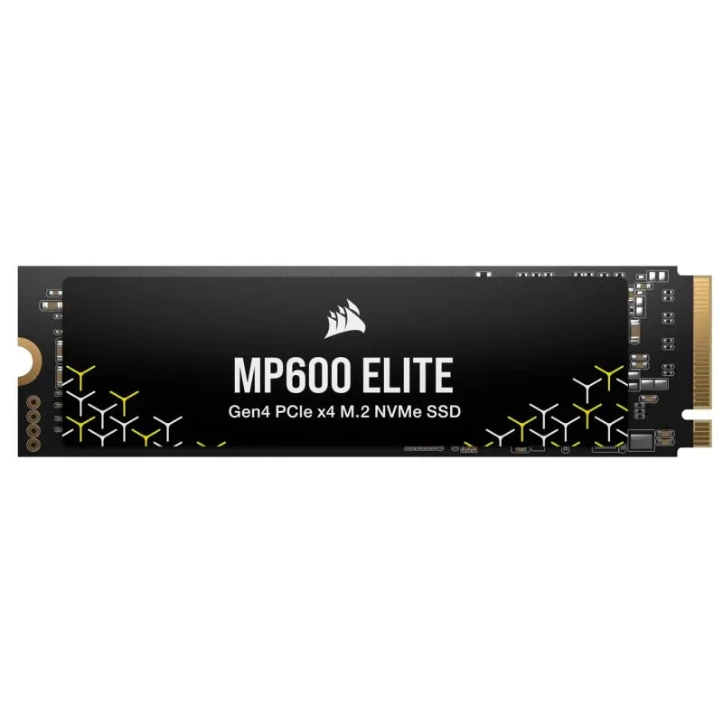 Disco Rígido Corsair MP600 ELITE 2TB SSD PCIe Gen4 x4 NVMe M.2 NAND TLC 3D Sem Dissipador