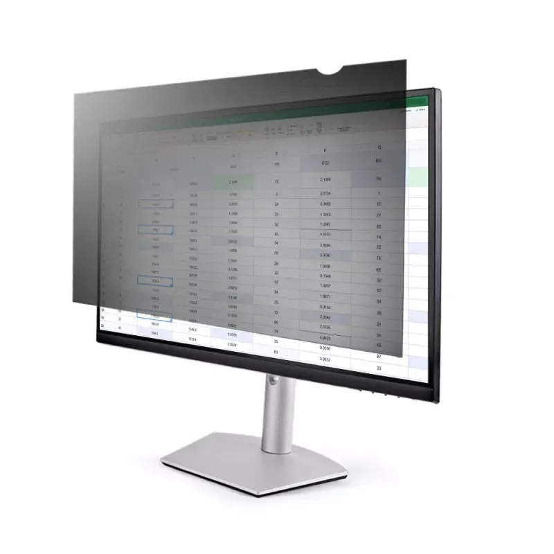 StarTech.com 28-inch 16:9 Computer Monitor Privacy Filter, Anti-Glare Privacy Screen with 51% Blue Light Reduction, Black-out Monitor Screen Protector w/+/- 30 deg. Viewing Angle, Matte and Glossy Sides (2869-PRIVACY-SCREEN) - Filtro de privacidade d