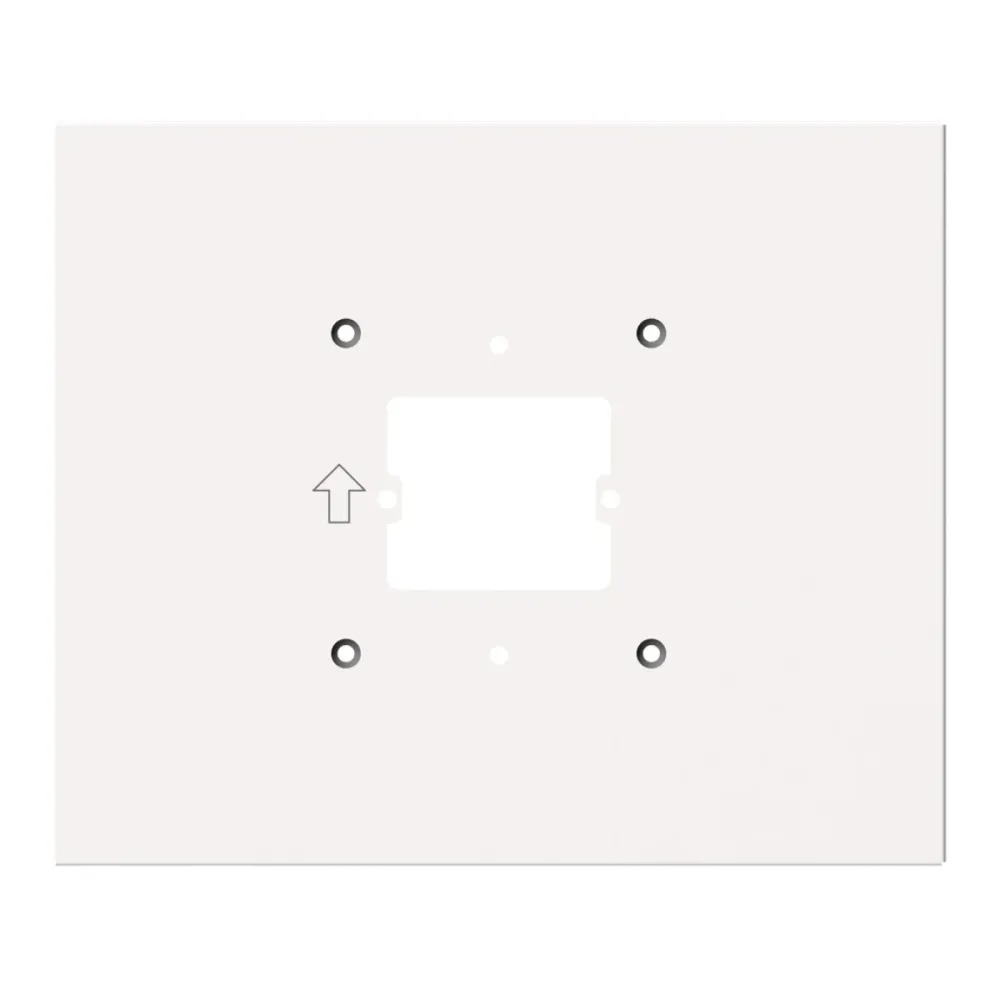Suporte de Parede Hikvision para Vídeo Porteiros da Hikvision Branco - DS-KABH7X00-S
