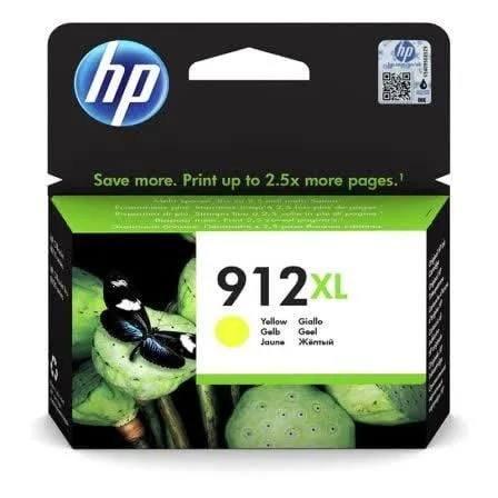 HP 912 Cartucho de Tinta Original Amarelo