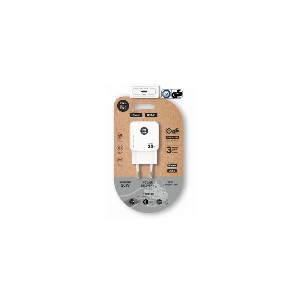 Tech One Tech Carregador de parede USB-C TEC2220