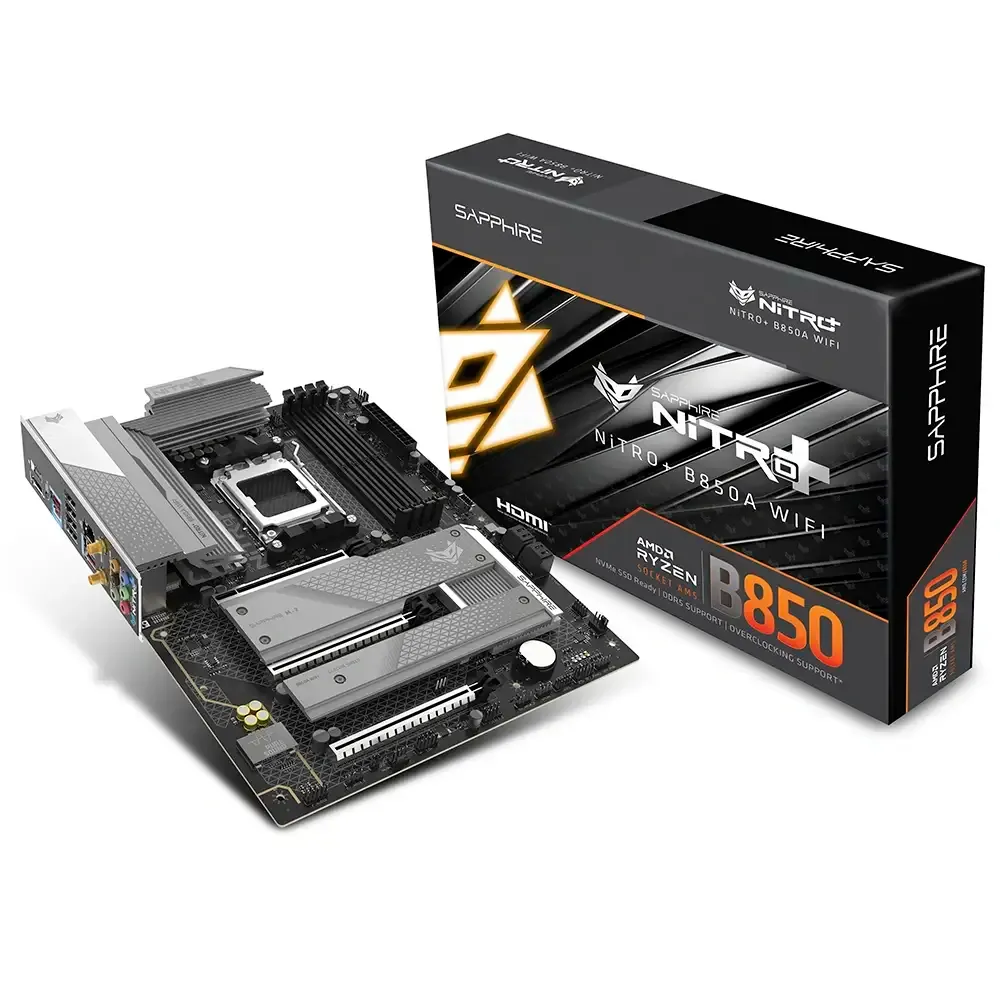 Motherboard ATX Sapphire Nitro+ B850A WiFi 7 SktAM5
