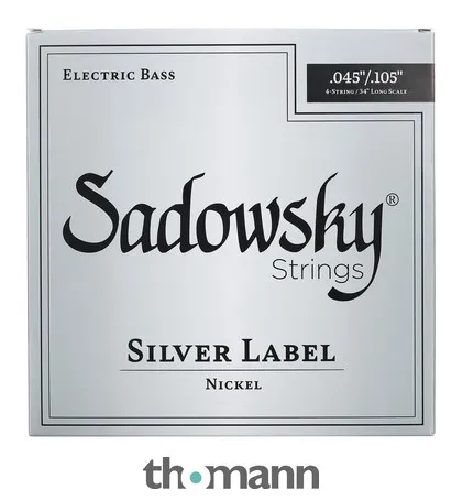 Sadowsky Silver Label Bass String .045