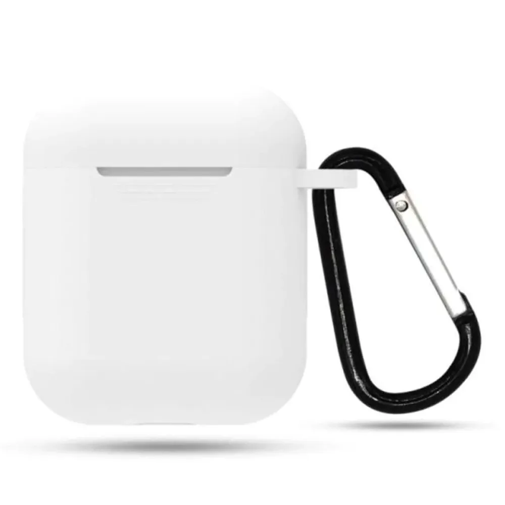 Bolsa em Silicone Airpods Branca