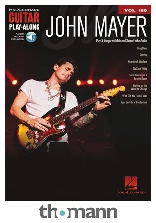 Hal Leonard Guitar Play-Along John Mayer