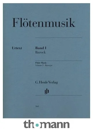 Henle Verlag Flötenmusik Barock