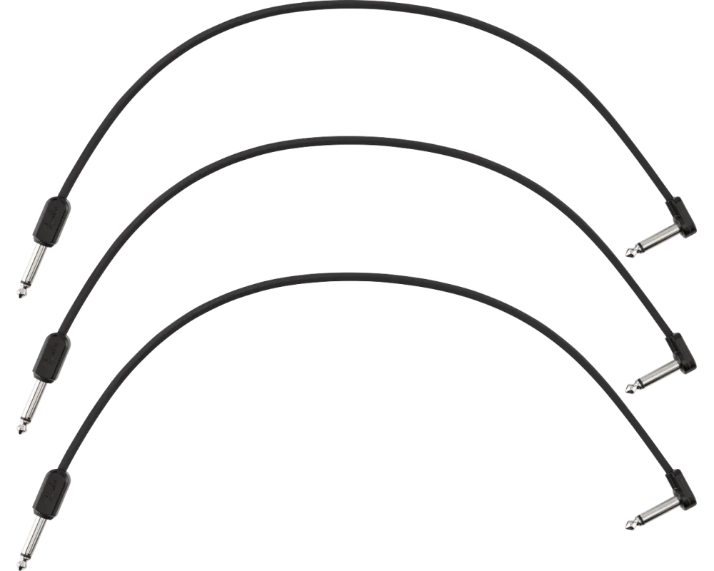 Fender Blockchain 41cm Patch Cable 3-pack Straight/Angle