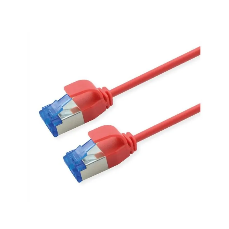 Cabo Roline 21.15.4300 Cat6a S/FTP RJ-45 0,5 m Vermelho