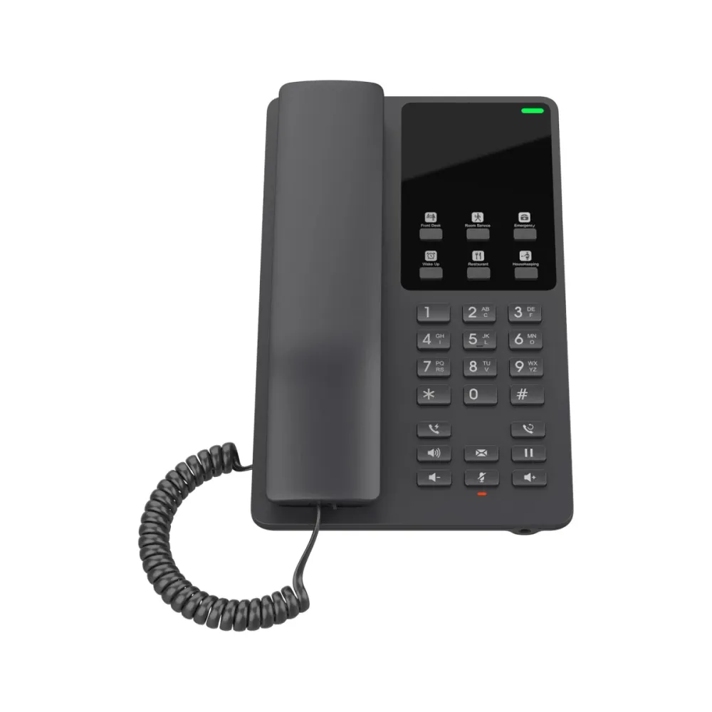 Telefone IP Grandstream GHP621 Wi-Fi PoE Preto
