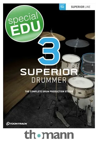 Toontrack Superior Drummer 3 EDU