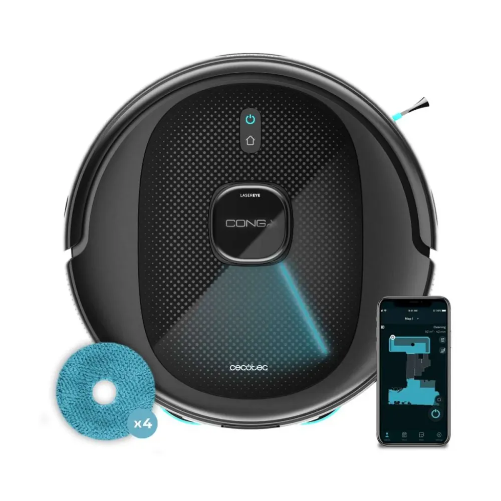 Aspirador Robô Cecotec Conga 9590 Spin Revolution Ultra Power