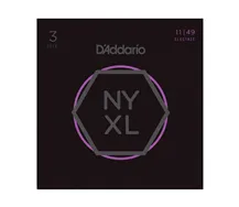 Jogo Cordas Guitarra Elétrica D'Addario NYXL11493P 3 011-049 Pack 3