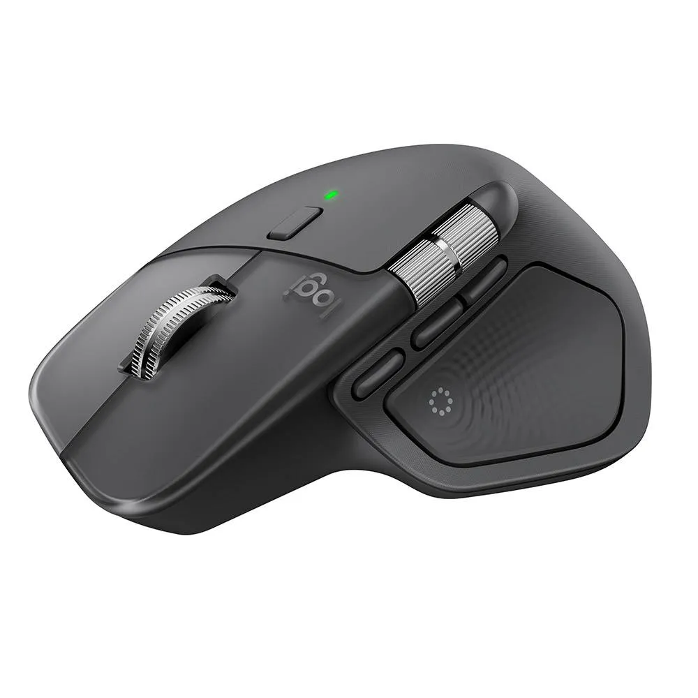Rato Laser Logitech MX Master 4 Wireless/Bluetooth High-Performance Haptic Feedback 8000DPI Graphite