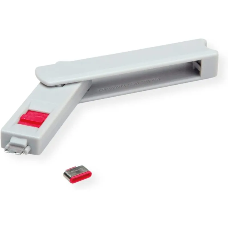 Roline Bloqueio de Portas USB-C + Chave de Segurança