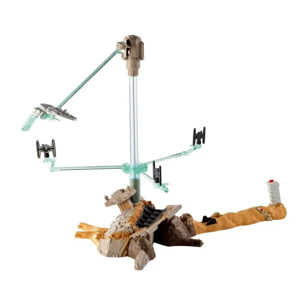 Brinquedo Hot Wheels Conjunto Star Wars Castanho