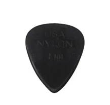Palhetas Jim Dunlop Nylon Standard Preto 1.00mm