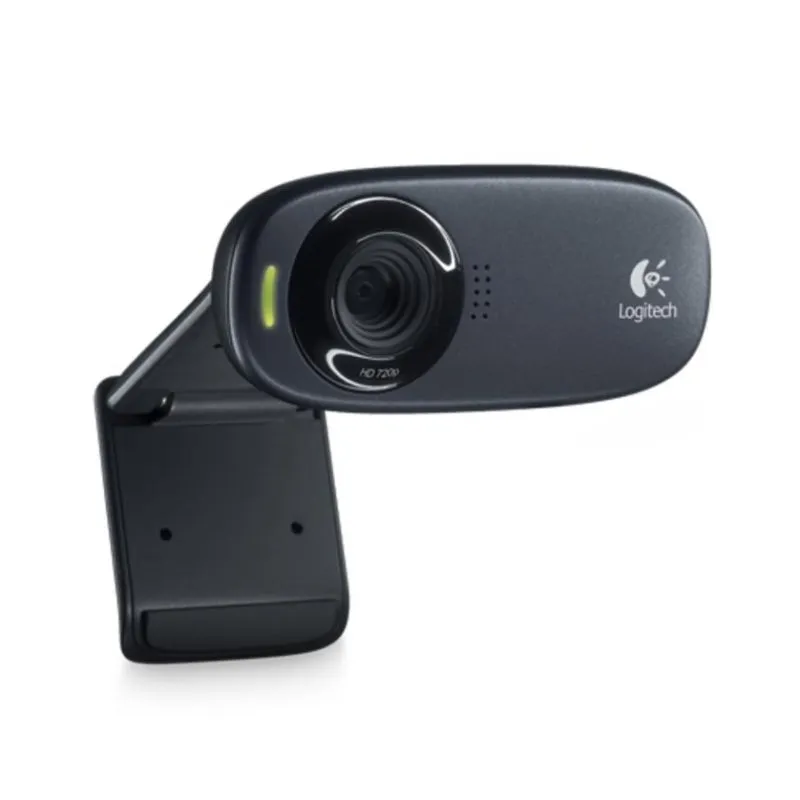 Câmara web Logitech C310 1280x720 5MP USB Preta