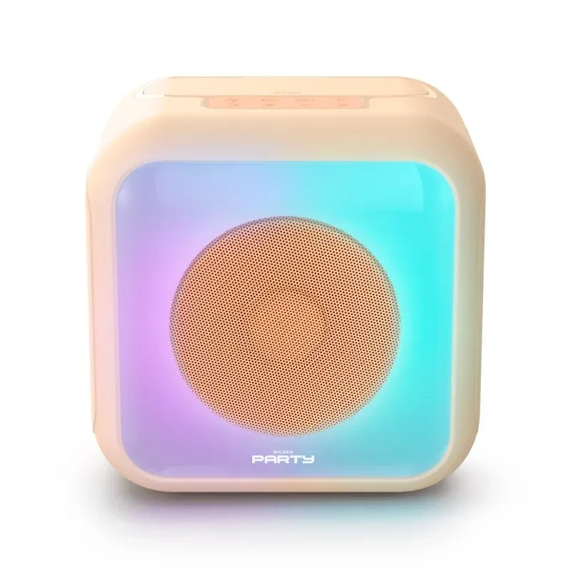 Altifalante Bluetooth 5.0 com Microfones Sem Fios Efeitos de Voz e Luz 30W