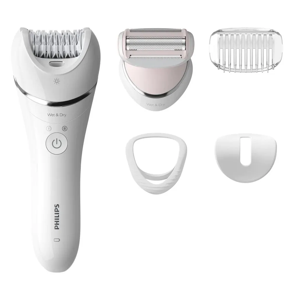 Depiladora Series 8000 Wet&Dry BRE710/00 c/ 5 Acessórios - PHILIPS
