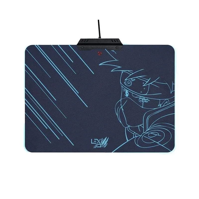 Alfombrinha Lexip Kakashi Kamui Gaming RGB Superfície Rígida Antiderrapante