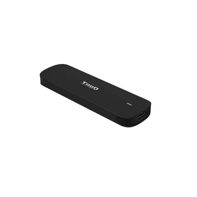 Caixa SSD Tooq M.2 NGFF/NVMe SSD USB 3.1 Gen 2 Aluminio Preto