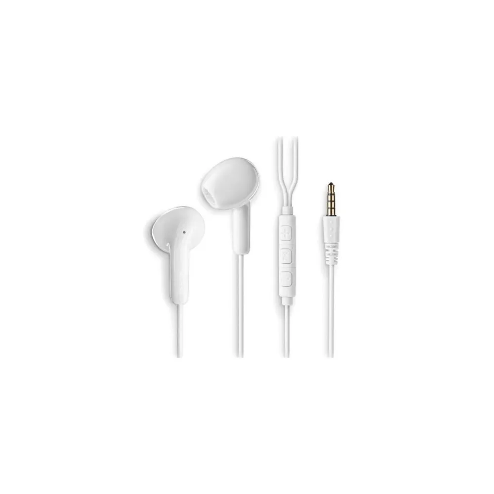 Auriculares Cross Flip c/ Fios 3.5mm (Branco) NGS