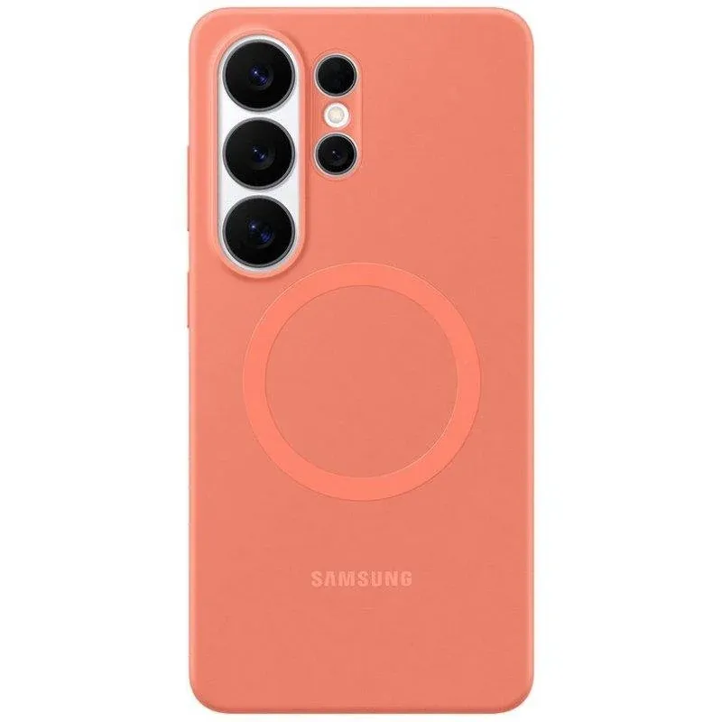 Funda para telemóvel Samsung EF-ES948COEGWW Magnética Silicone Coral Compatível MagSafe para Galaxy S26 Ultra