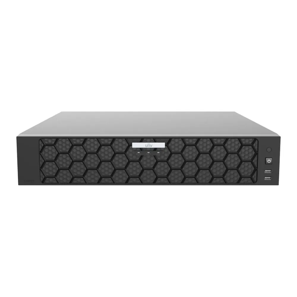 Gravador NVR Uniview Prime 16 Canais PoE UV-NVR504-16E-P16-IQ Preto