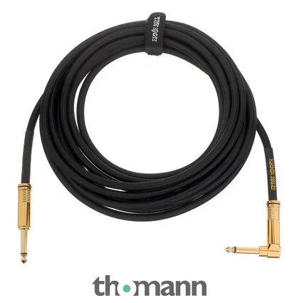 Ernie Ball Instrument Cable Black EB6086