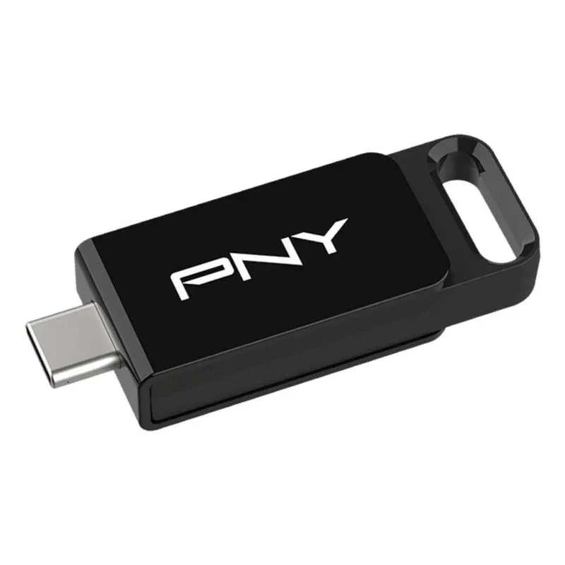 Pen Drive PNY Elite 64GB Unidade USB-C 120MB/s Preta