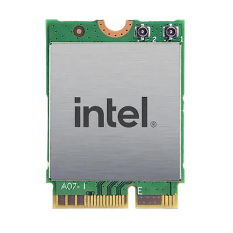 Placa de Rede Intel Wi-Fi 6E AX211 M.2 2400 Mbit/s 2x2 Bluetooth 5.2 MU-MIMO