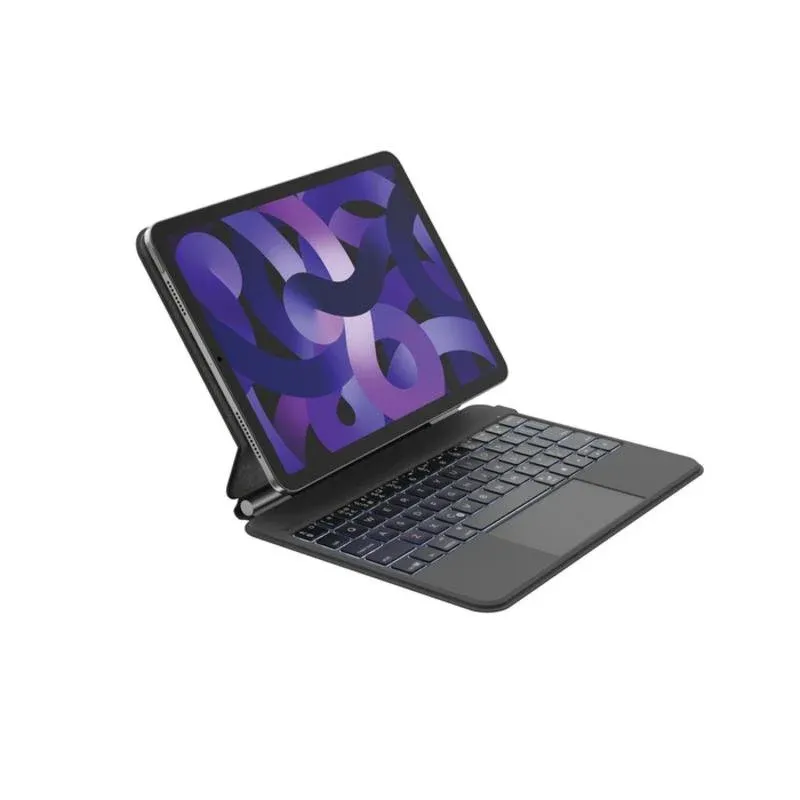 Teclado Belkin BBZ002FR-V1 sem fios com touchpad e retroiluminação