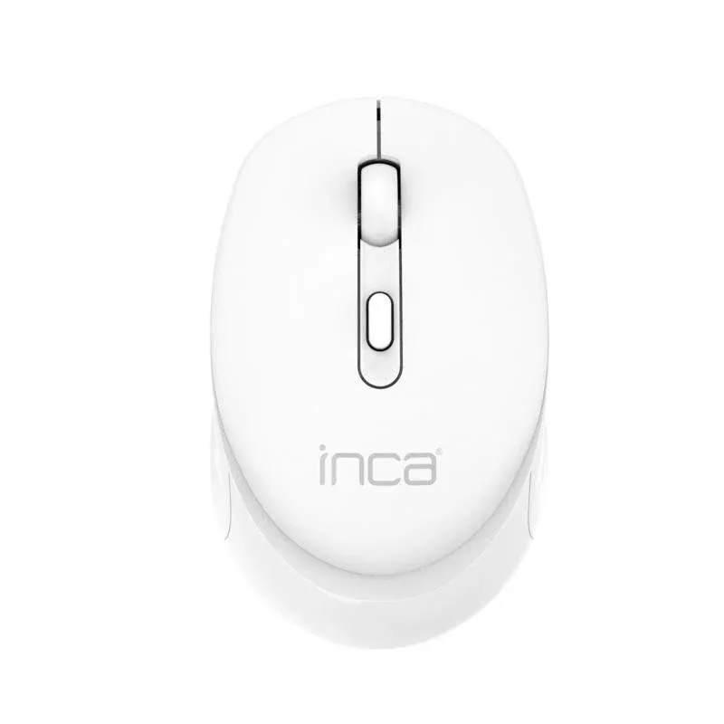 Ratón Inca IWM-243RB Sem Fios RF 2.4 GHz 1600 DPI Branco Botões Silenciosos