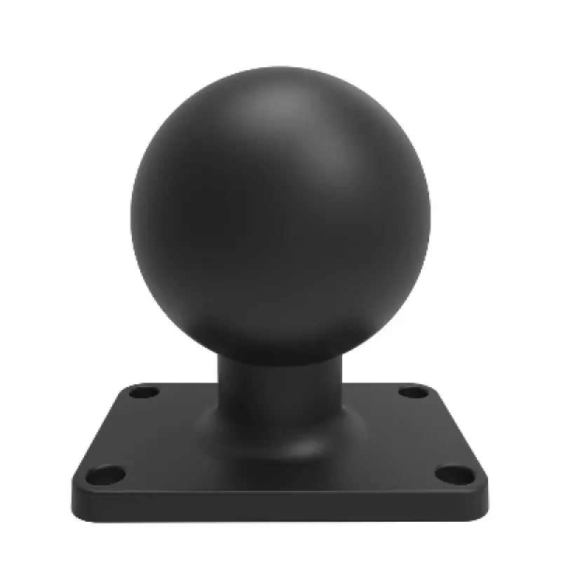 Base retangular RAM com bola de borracha de 2.25''