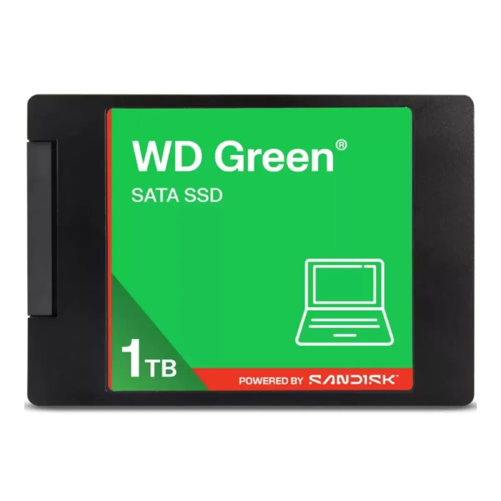 Disco Rígido Disco Duro Sandisk WD Green 1TB SSD 2.5" 545MB/s 3D NAND