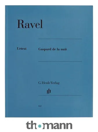 Henle Verlag Ravel Gaspard De La Nuit