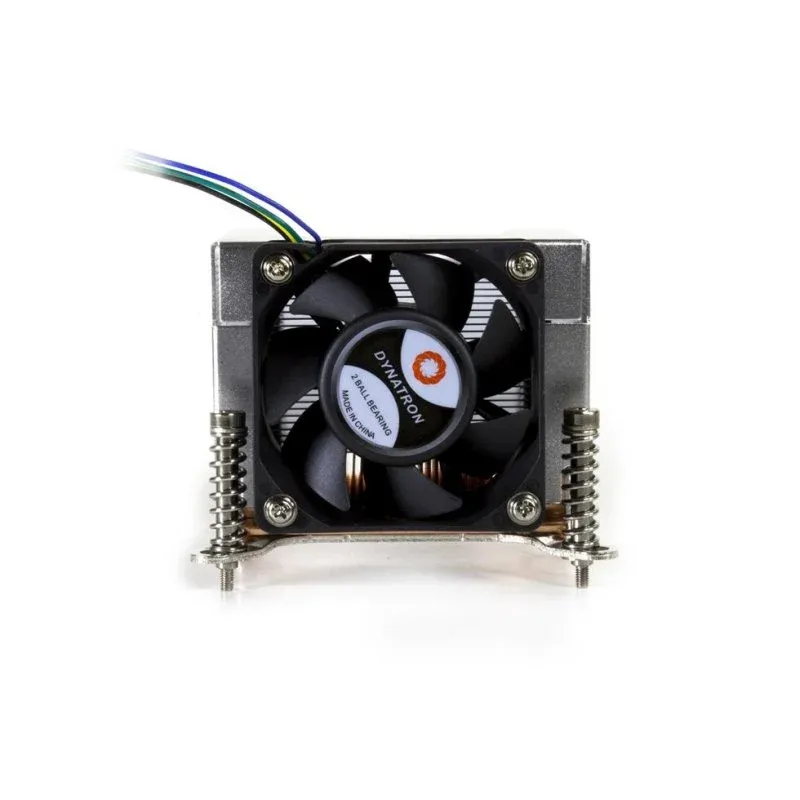 Cooler CPU Refrigeracao Ar Dynatron Socket LGA 1150-1200 60mm K666R1 Preto Aluminio