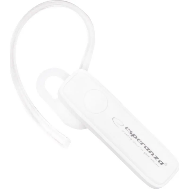 Auriculares Esperanza Celebes sem fios Bluetooth v4.2 uso diário branco