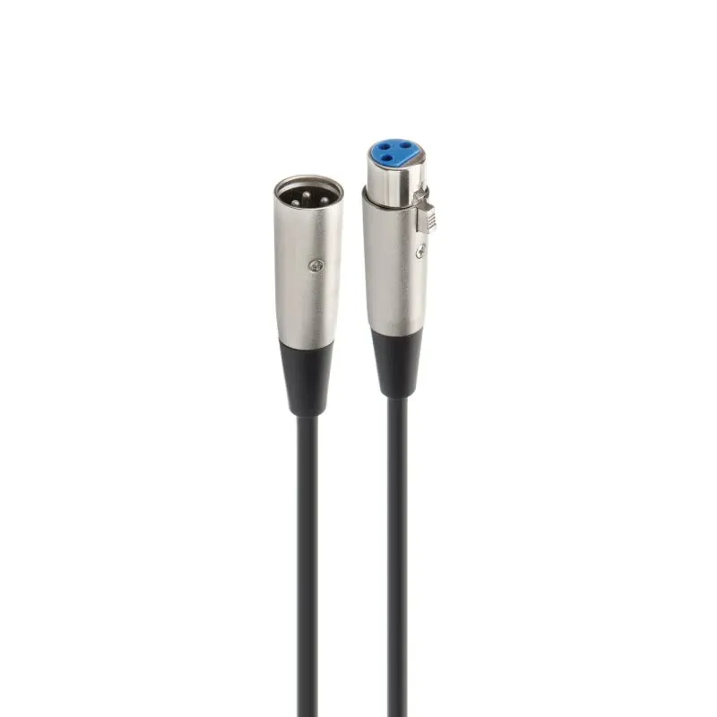Cabo de áudio XLR fêmea a XLR macho 5m - SM-673-5