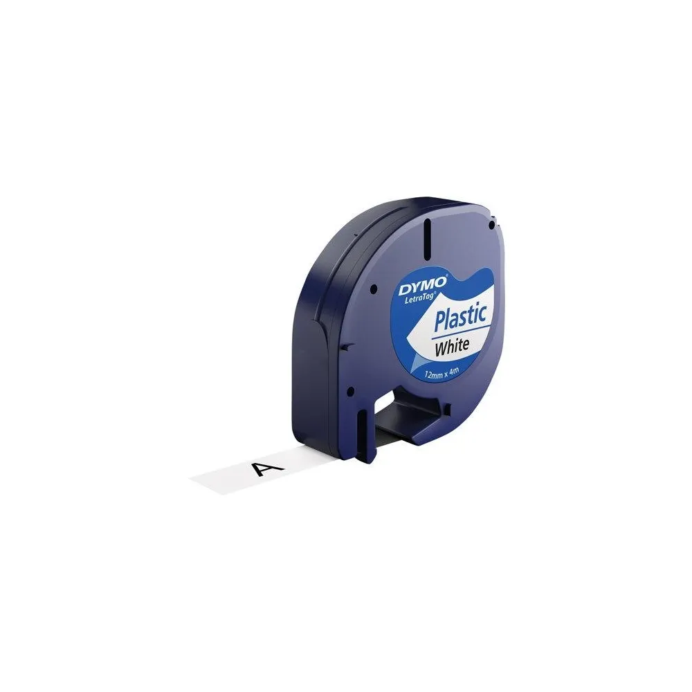 CINTAS PLASTICO 12MM X 4M NE/BL